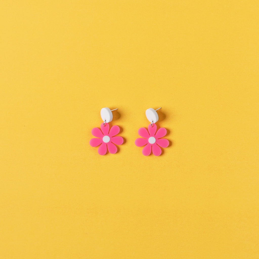 The Baby Daisy Hanging Stud Earrings