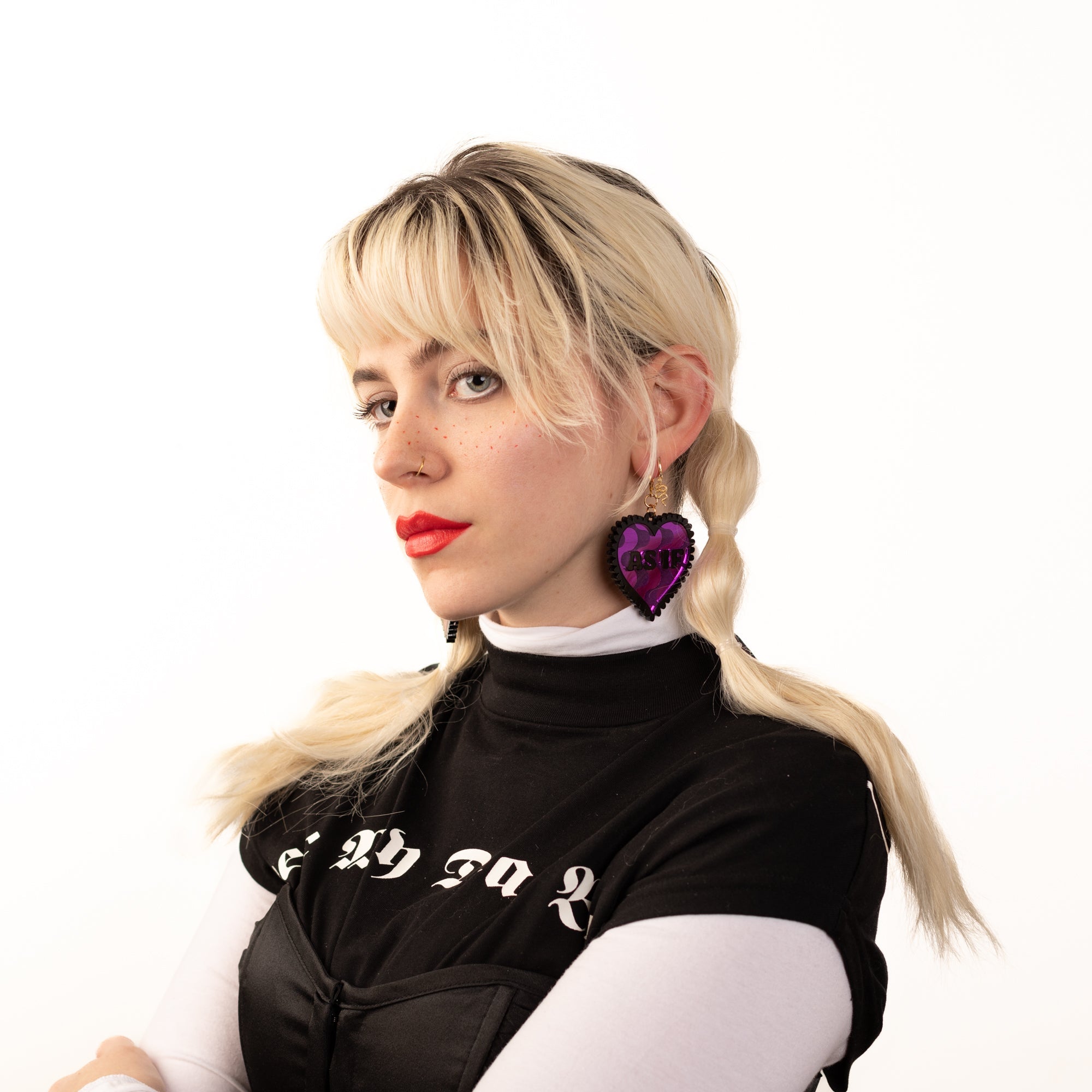 As If Dangle Earrings