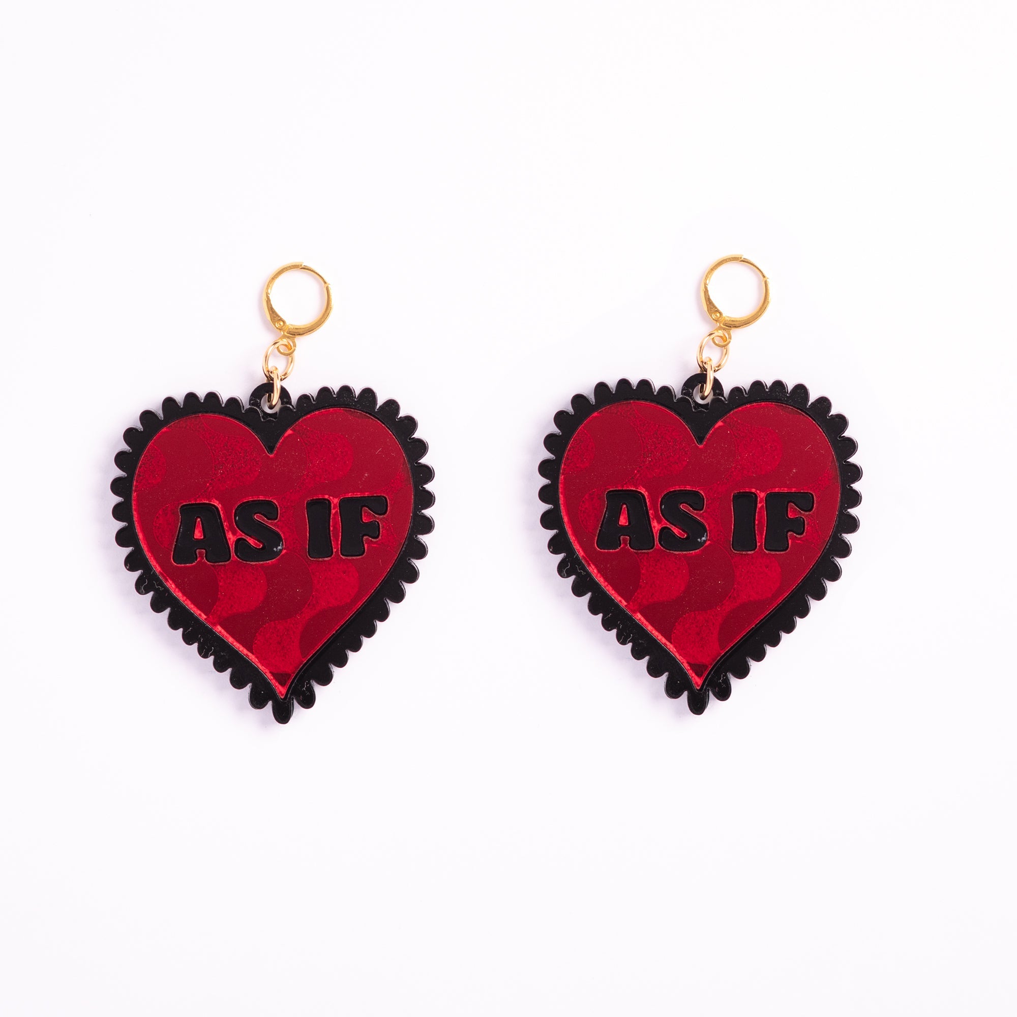As If Dangle Earrings