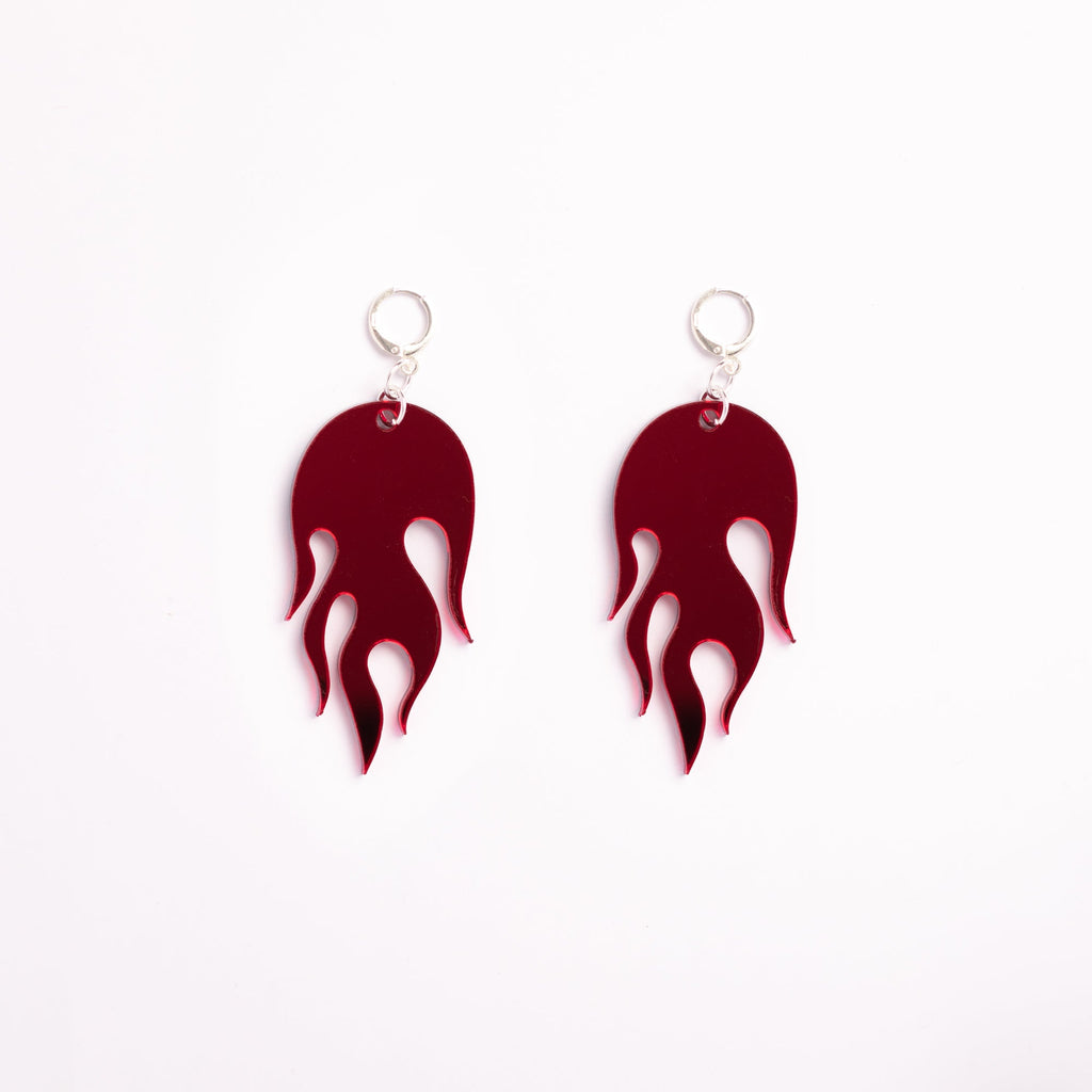 Flame Dangle Earrings