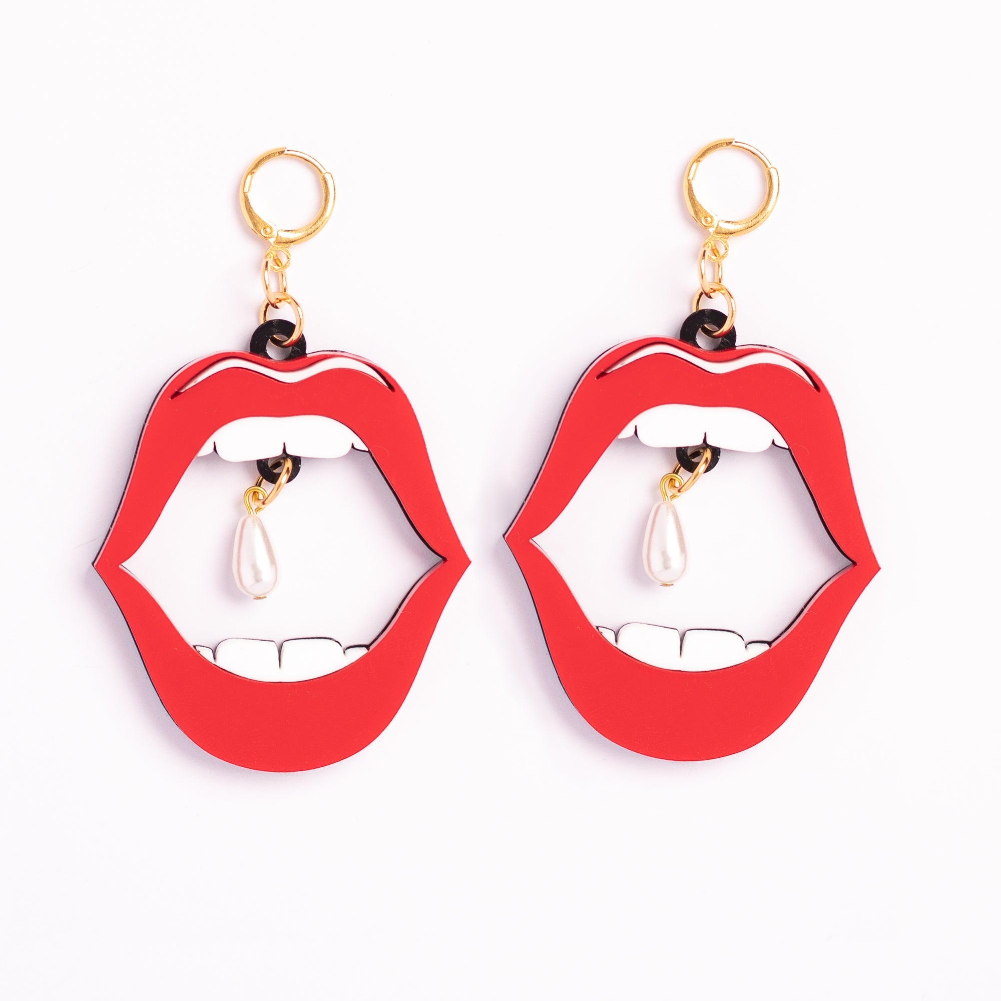 Mouthy Earrings