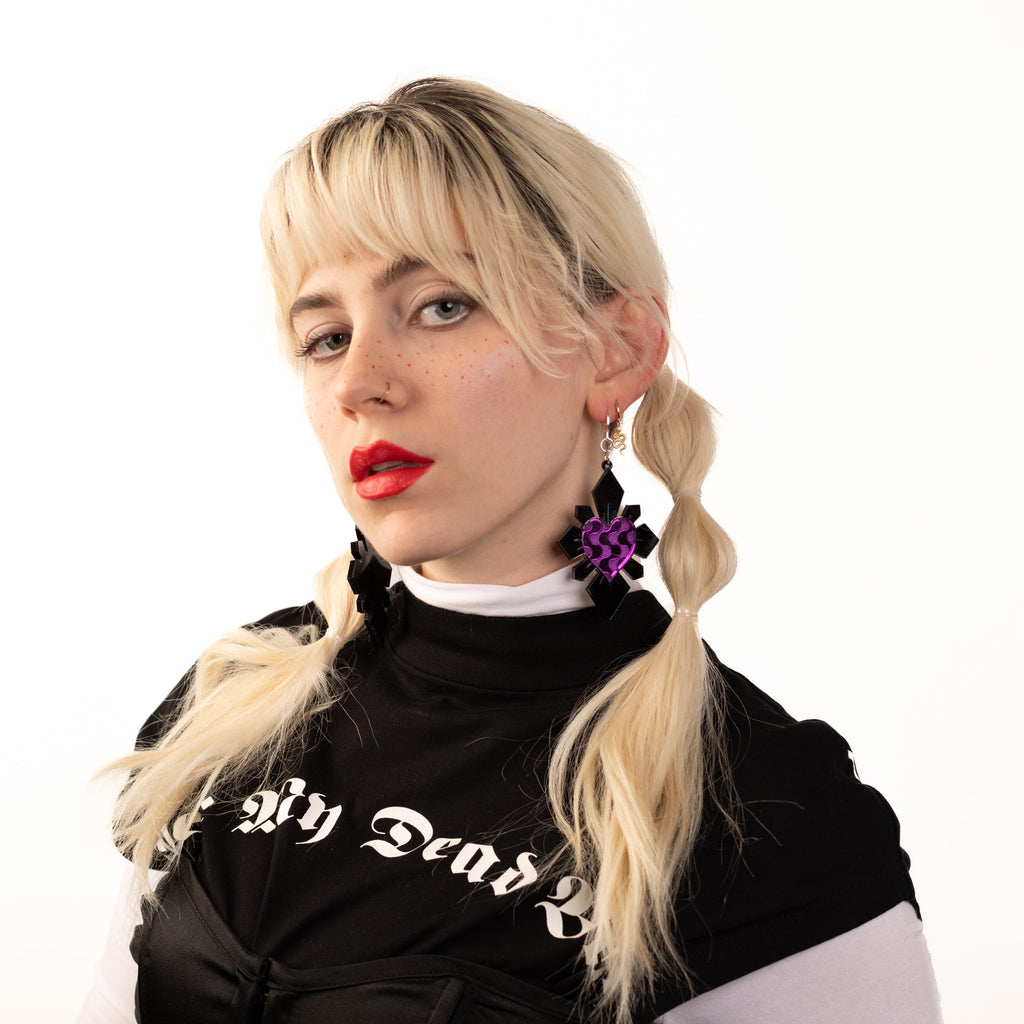 Sacred Love Dangle Earrings