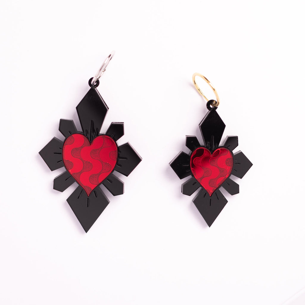 Sacred Love Hoop Earrings