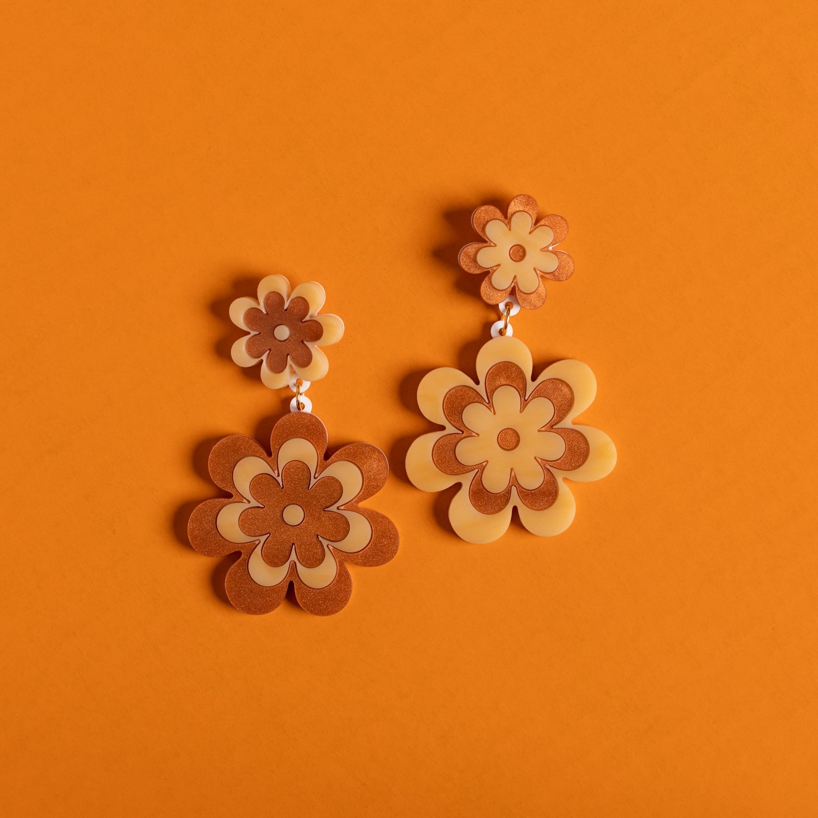 The Double Candy Daisy Stud Earrings