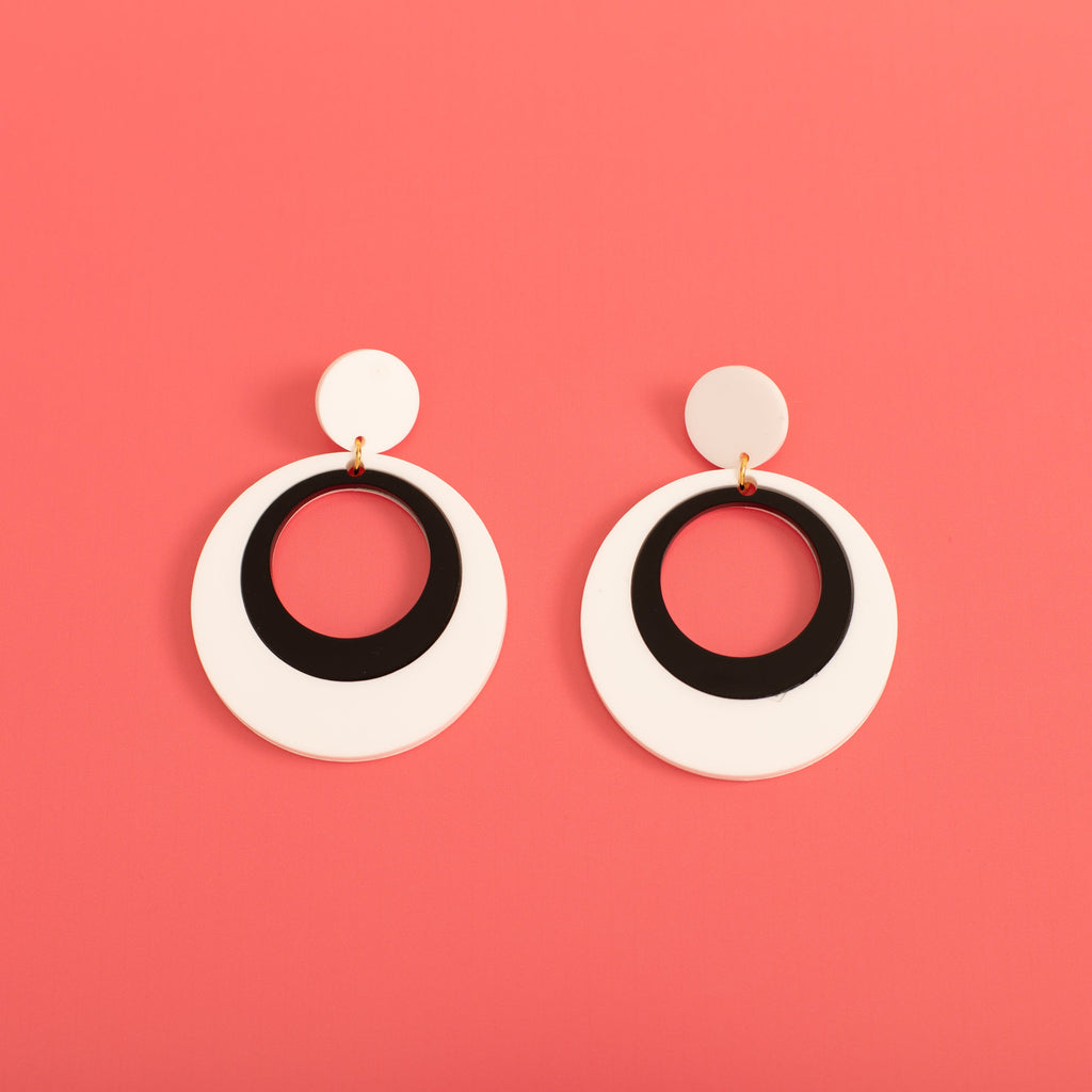 Mod Mama Hanging Stud Earrings