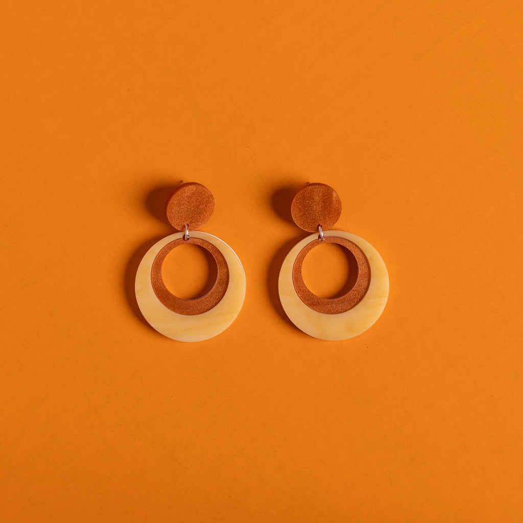 Mod Mama Hanging Stud Earrings