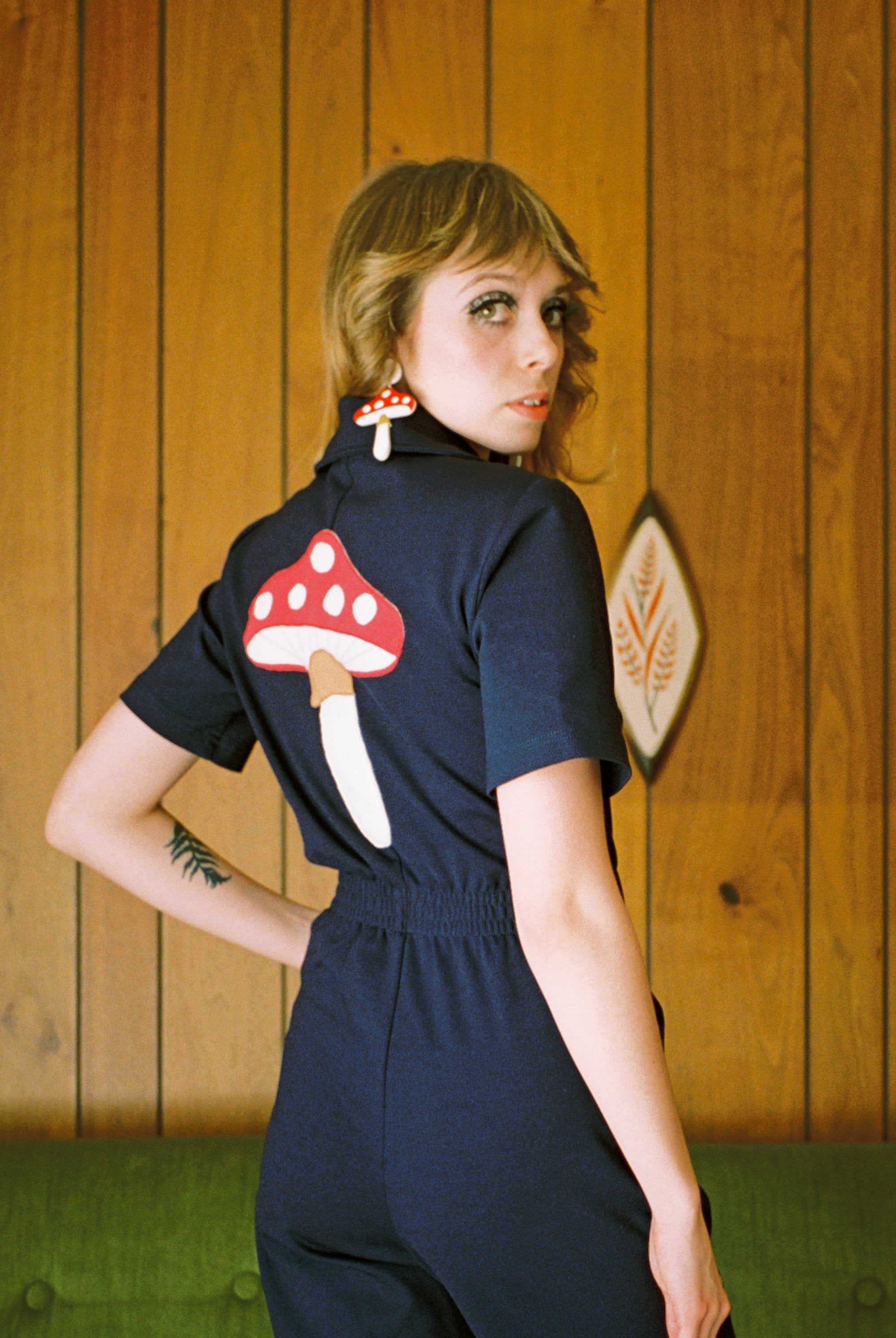 The Magic Mushroom Stud Earrings