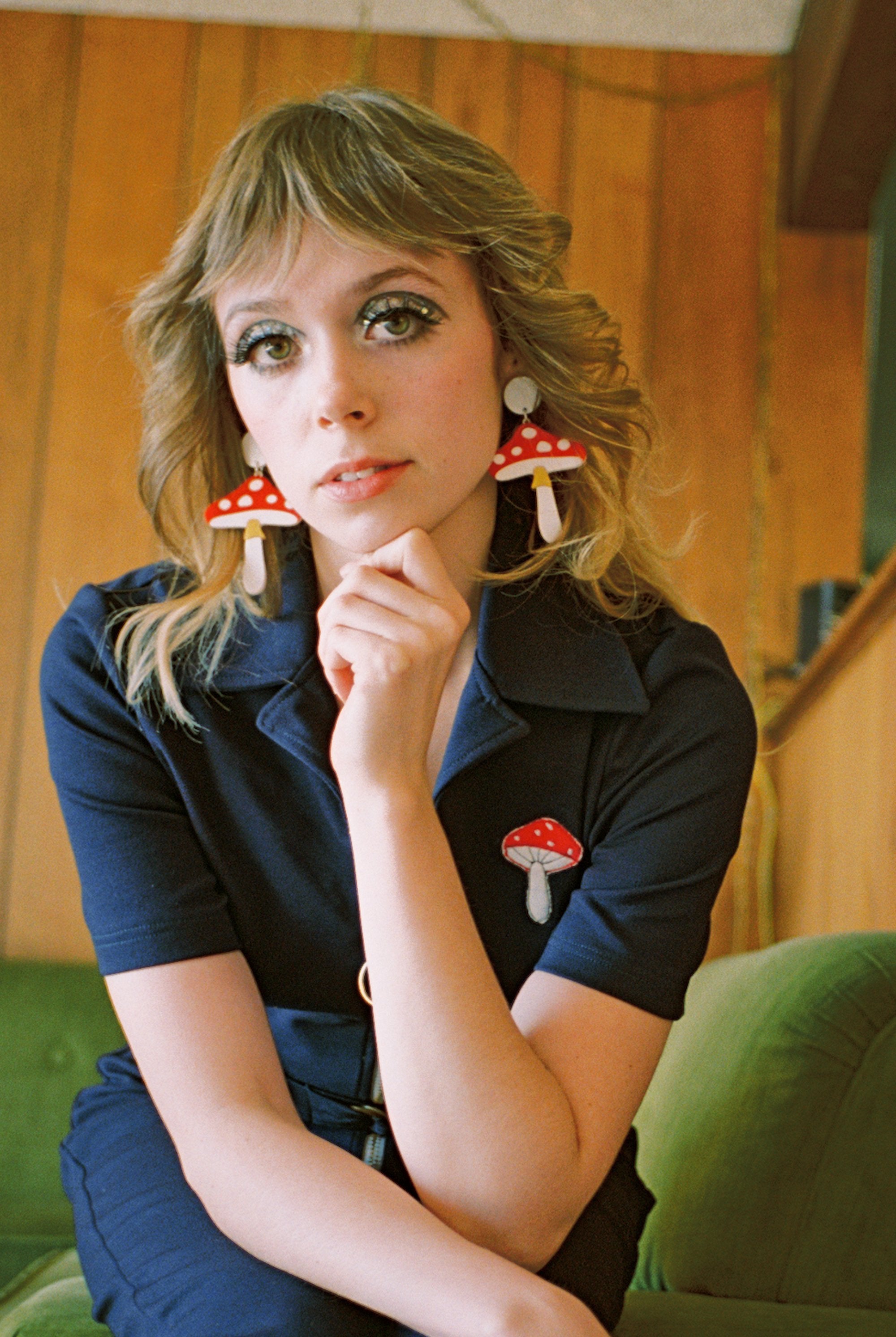 The Magic Mushroom Stud Earrings