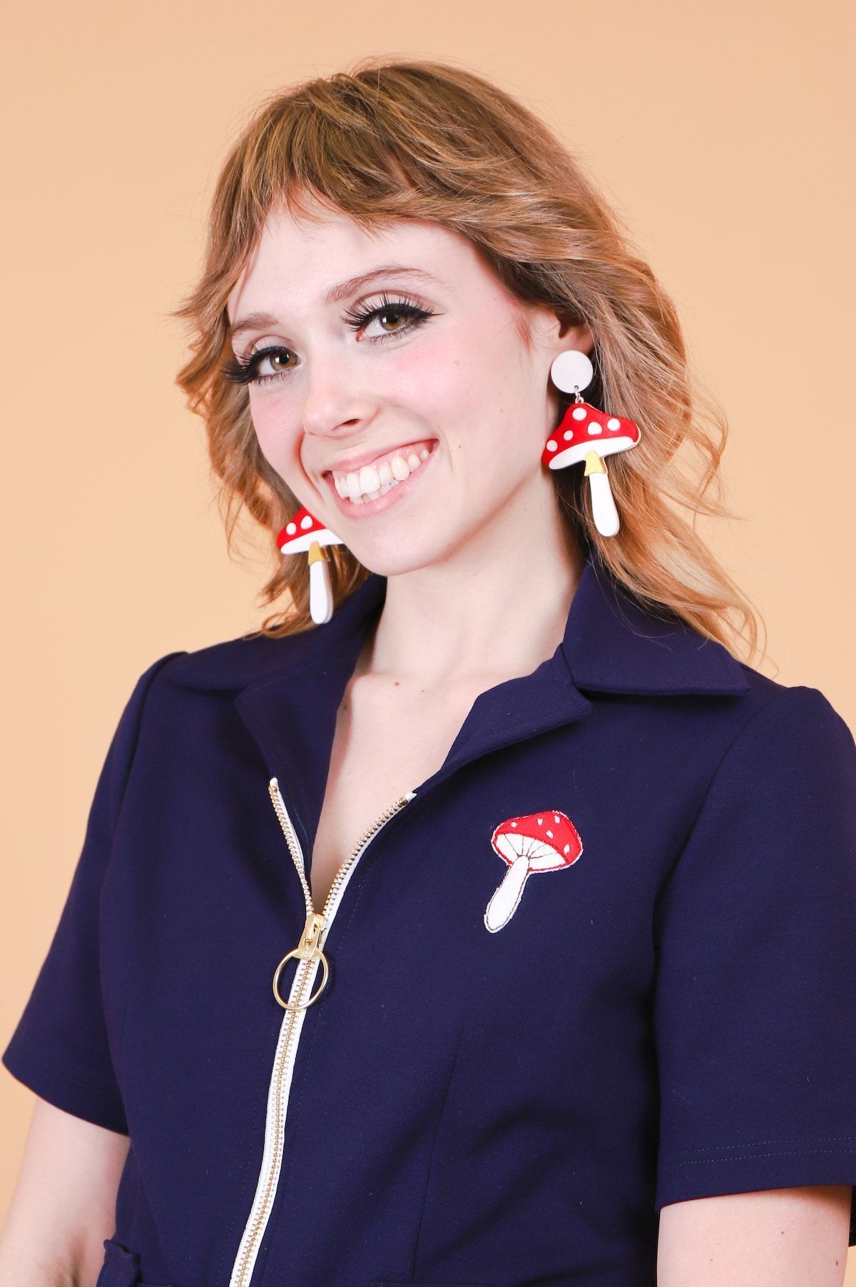The Magic Mushroom Stud Earrings