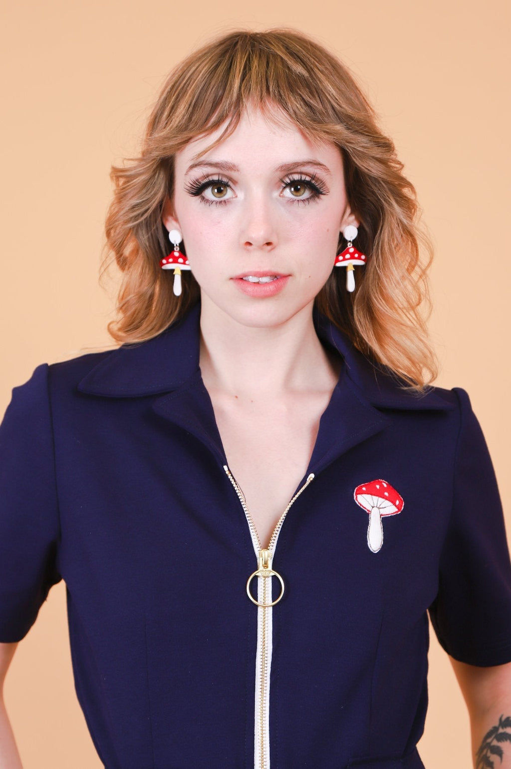 The Magic Mushroom Stud Earrings